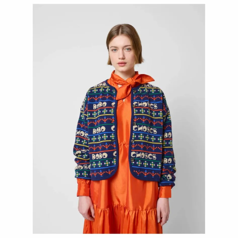 Femme Bobo Choses Pulls, Gilets*Cardigan Laine et Fibres Recyclées - Collection Femme |