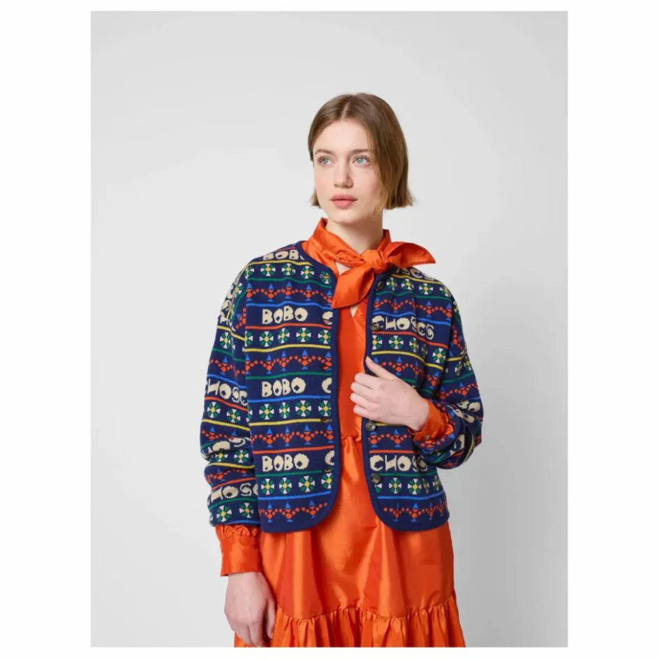 Femme Bobo Choses Pulls, Gilets*Cardigan Laine et Fibres Recyclées - Collection Femme |