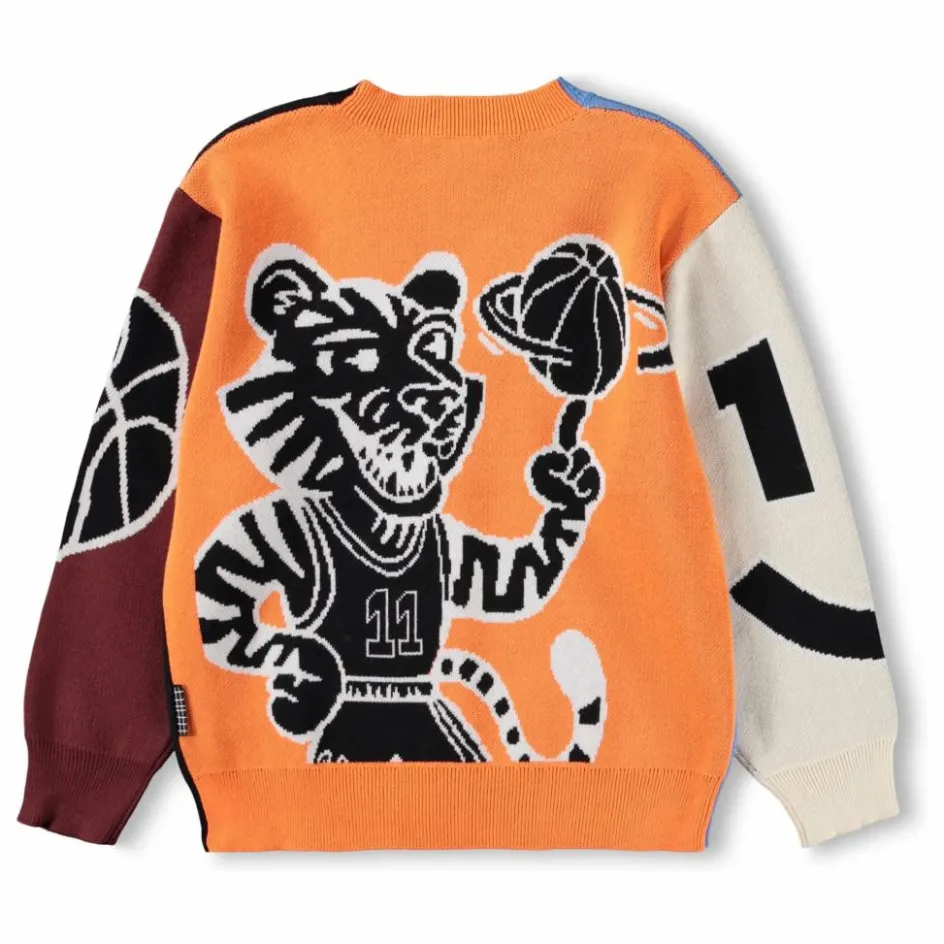 Molo Cardigan Burt Basketball Coton Bio ||Enfant Pulls, Gilets