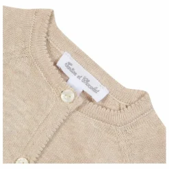 Clearance Tartine et Chocolat Cardigan Chiné | Beige