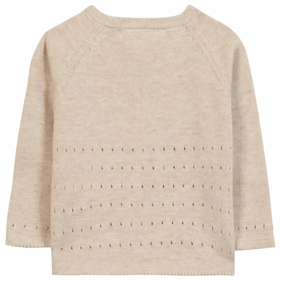 Clearance Tartine et Chocolat Cardigan Chiné | Beige