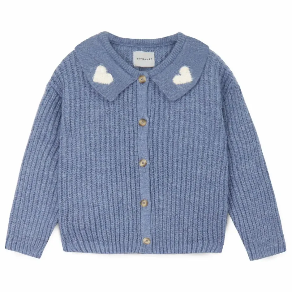 Mipounet Cardigan Col Claudine Petra ||Enfant Pulls, Gilets