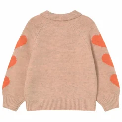 Hot Cardigan Col Cœurs | Enfant Pulls, Gilets
