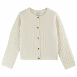 Best Emile et Ida Cardigan Cold Alpaga | Crème