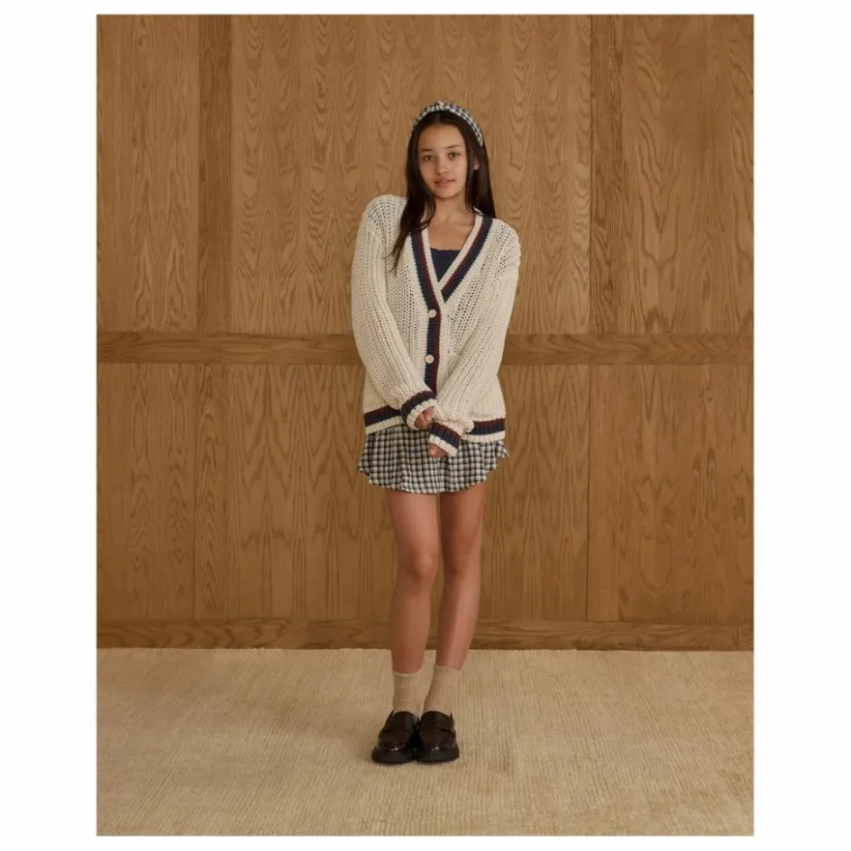New Rylee + Cru Cardigan Collegiate | Ecru