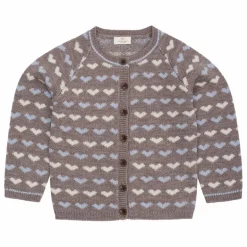 Copenhagen Colors Cardigan Cœurs Laine Mérinos ||Enfant Pulls, Gilets|Pulls, Gilets
