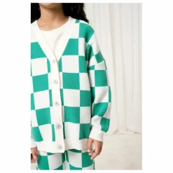 Maison Mangostan Cardigan Damier ||Enfant Pulls, Gilets|Pulls, Gilets