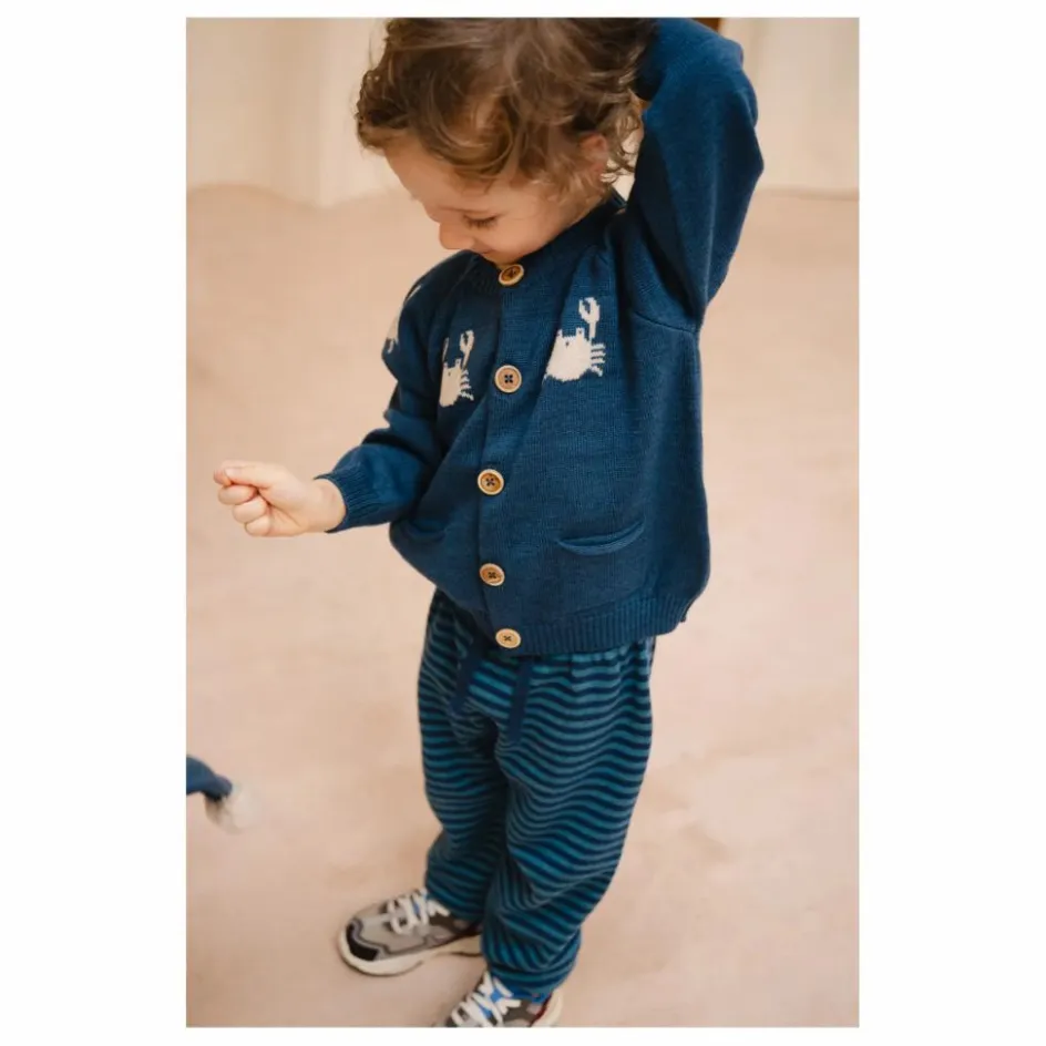 Discount Cardigan Dancing Crabs Mérinos | Enfant Pulls, Gilets|Pulls, Gilets