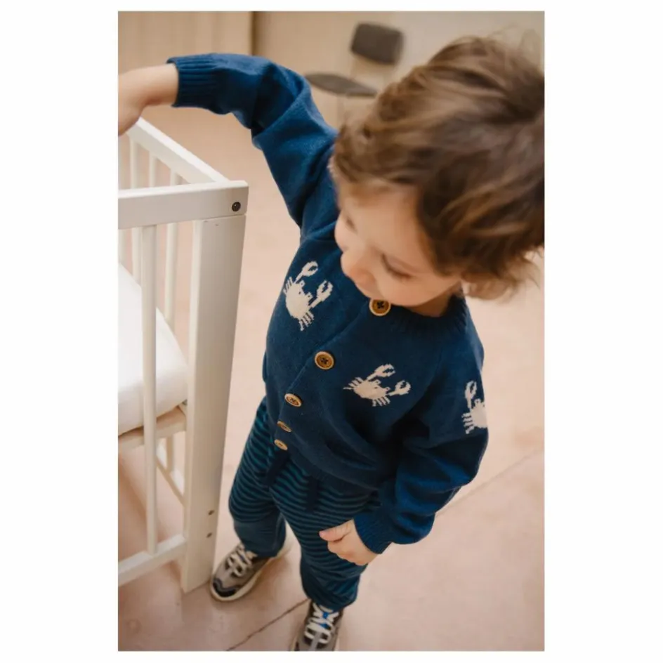 Discount Cardigan Dancing Crabs Mérinos | Enfant Pulls, Gilets|Pulls, Gilets