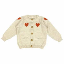 Best Cardigan Dancing Hearts Mérinos | Enfant Pulls, Gilets|Pulls, Gilets