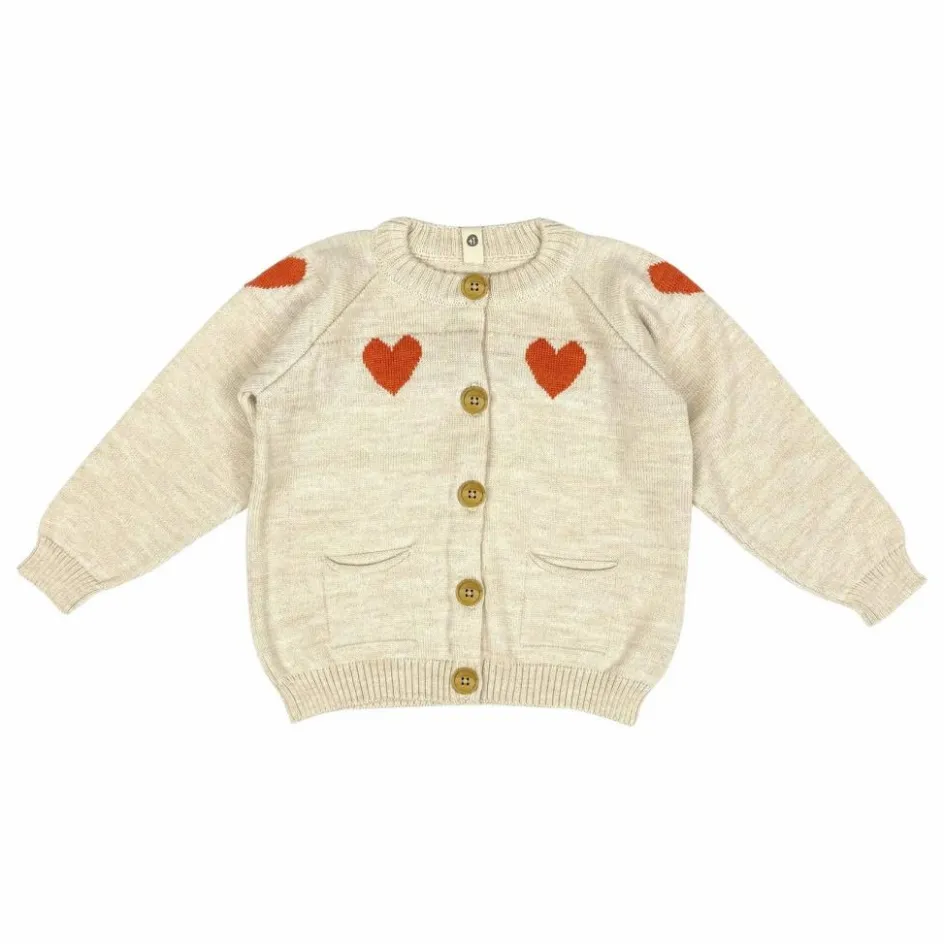 Best Cardigan Dancing Hearts Mérinos | Enfant Pulls, Gilets|Pulls, Gilets
