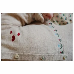 Clearance Konges Sløjd Cardigan Eli Laine | Beige