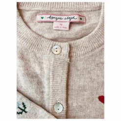 Clearance Konges Sløjd Cardigan Eli Laine | Beige