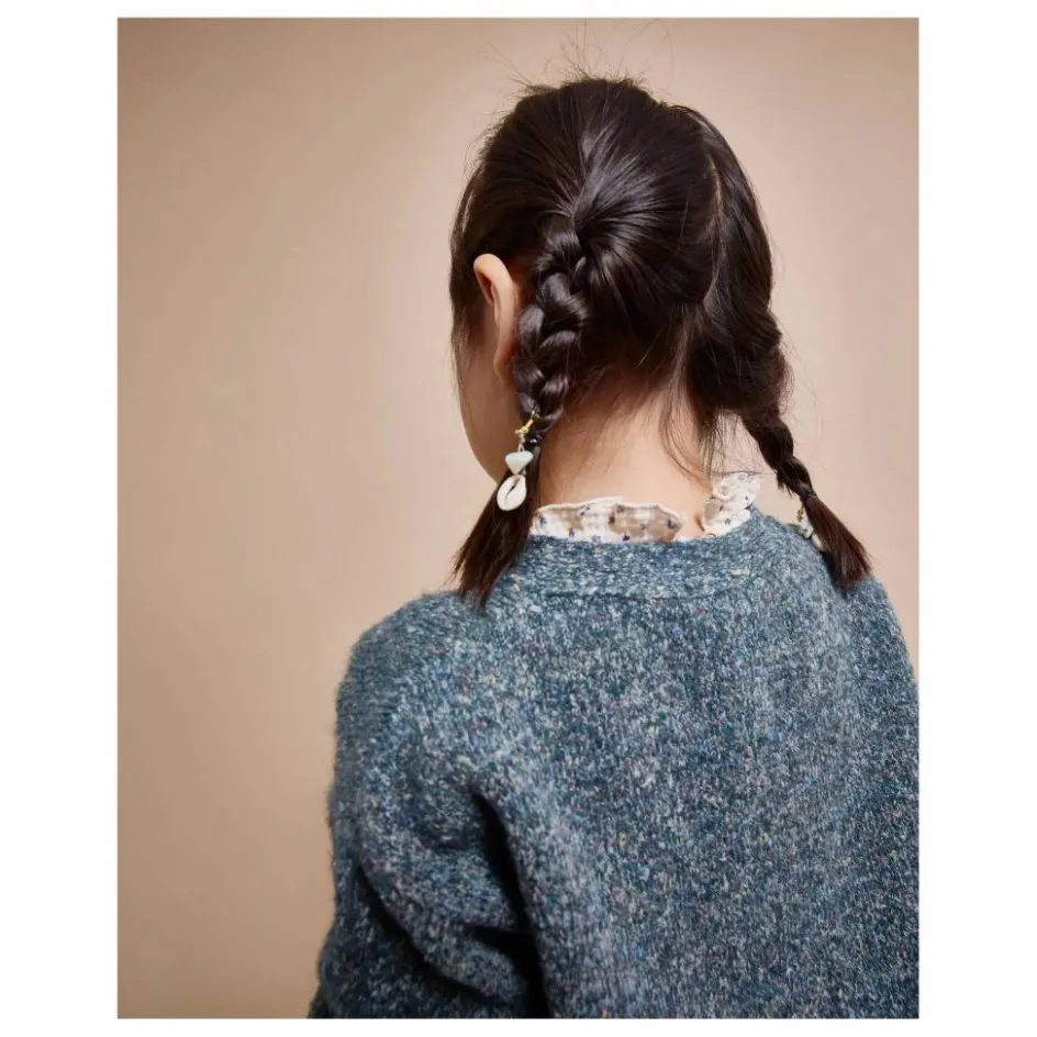 Enfant Búho Pulls, Gilets|Pulls, Gilets*Cardigan Fibres Recyclées |
