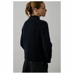 Outlet Soeur Cardigan Flaubert Laine Mérinos | Bleu marine