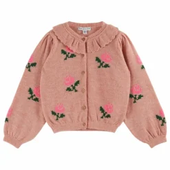 Outlet Cardigan Fleurs | Enfant Pulls, Gilets|Pulls, Gilets