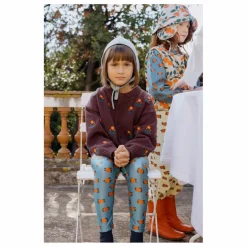Enfant Tinycottons Pulls, Gilets*Cardigan Fleurs Laine |