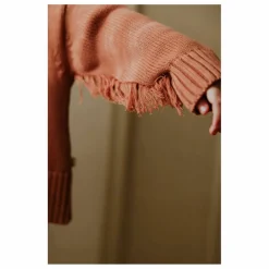 Enfant Yuki Pulls, Gilets*Cardigan Franges Coton Bio |