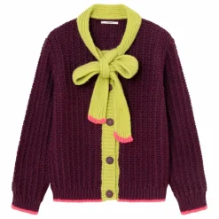 Clearance Dr Bloom Cardigan Grace | Aubergine