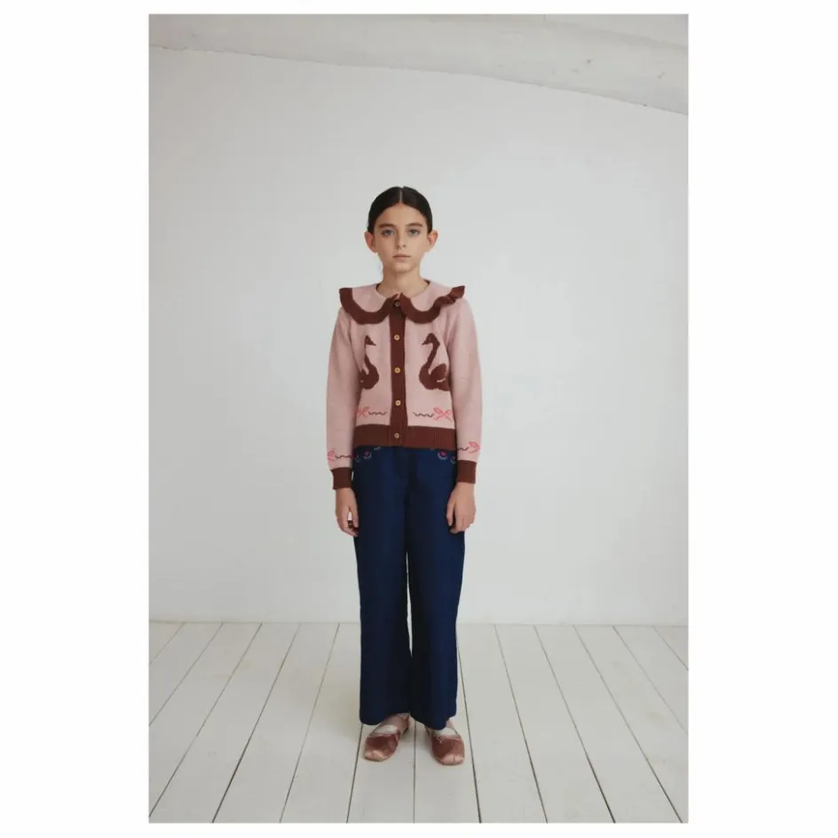 Online Bebe Organic Cardigan Harriet Laine | Rose