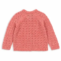 Outlet Konges Sløjd Cardigan Isa Laine | Rose