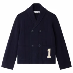Hot Bonpoint Cardigan Josef Laine | Bleu marine