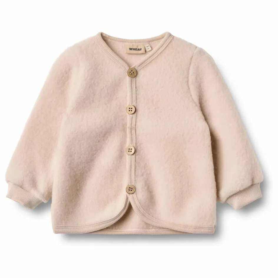 Hot Wheat Cardigan Kari Laine Mérinos | Rose poudré