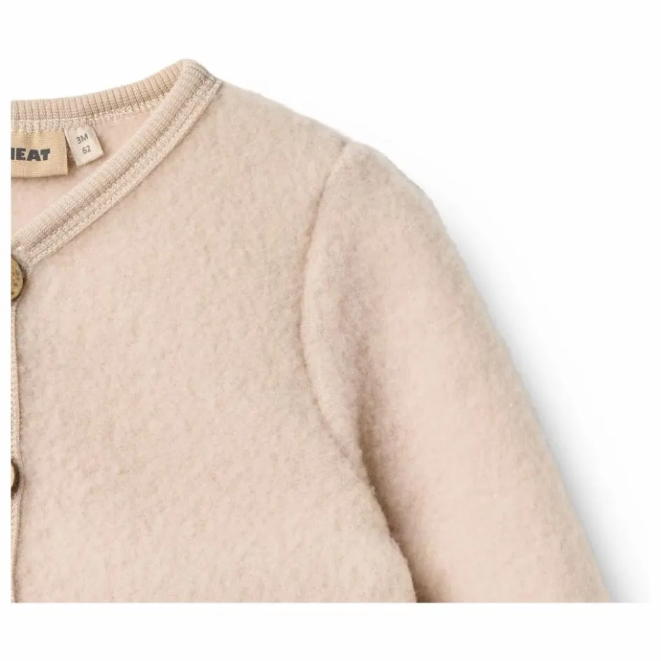 Hot Wheat Cardigan Kari Laine Mérinos | Rose poudré
