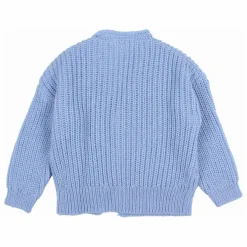 Outlet Búho Cardigan Laine Alpaga | Bleu