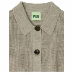Discount FUB Cardigan Laine de Mérinos | Beige chiné