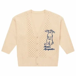 Enfant Maison Mangostan Pulls, Gilets|Pulls, Gilets*Cardigan Lapin Brodé |