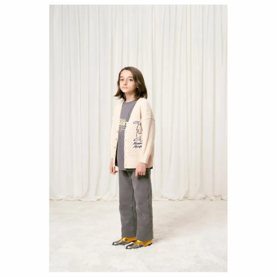 Enfant Maison Mangostan Pulls, Gilets|Pulls, Gilets*Cardigan Lapin Brodé |
