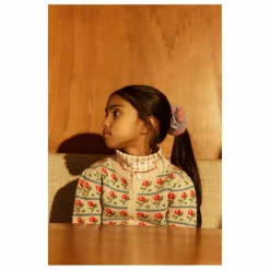 Hello Simone Cardigan Lison Fleuri Laine Alpaga et Mérinos ||Enfant Pulls, Gilets