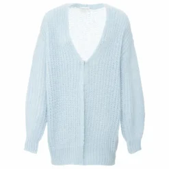 Femme Forte Forte Pulls, Gilets*Cardigan Long Mohair |