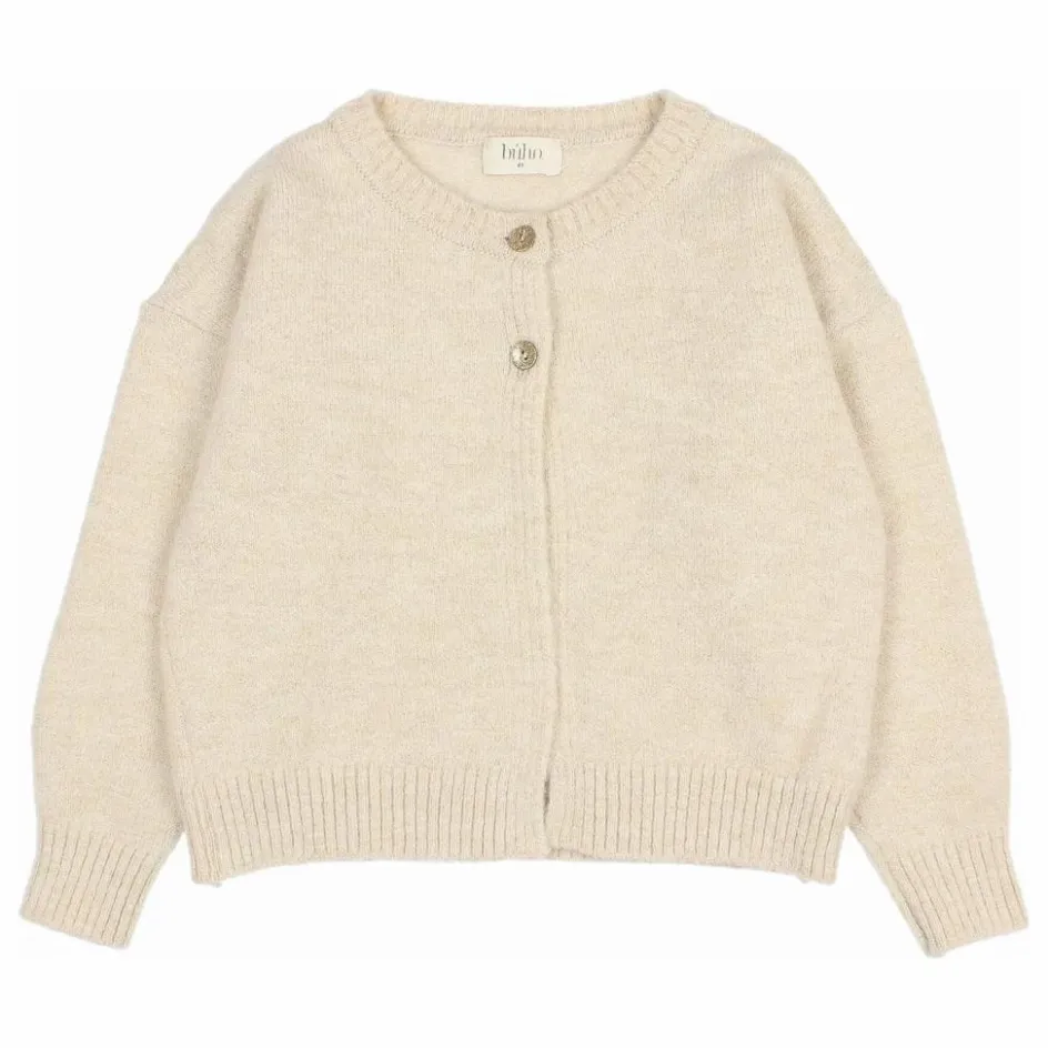 Enfant Búho Pulls, Gilets*Cardigan Lurex Fibres Recyclées |