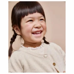 Enfant Búho Pulls, Gilets*Cardigan Lurex Fibres Recyclées |