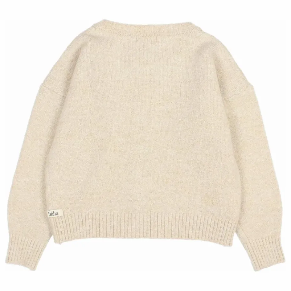 Enfant Búho Pulls, Gilets*Cardigan Lurex Fibres Recyclées |