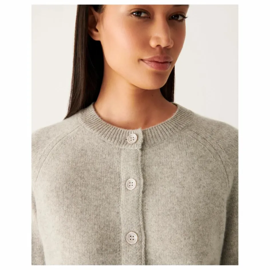 Femme Bompard Pulls, Gilets*Cardigan Manches Raglan Cachemire |