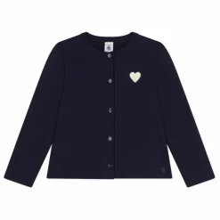 Online Petit Bateau Cardigan Molleton | Bleu marine