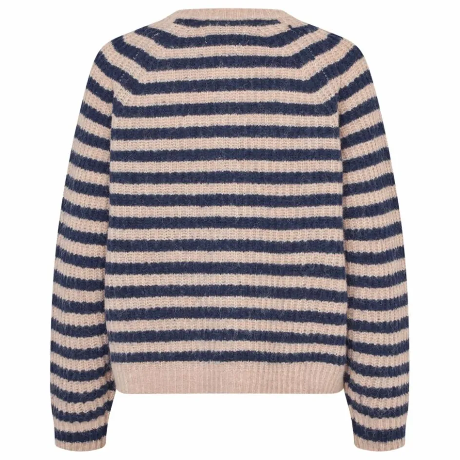 New Cardigan Nova Rayé | Femme Pulls, Gilets