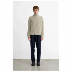 Sale Edmmond Studios Cardigan Paris | Gris chiné clair