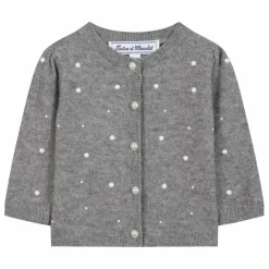 Enfant Tartine et Chocolat Pulls, Gilets|Pulls, Gilets*Cardigan Perlé Laine |