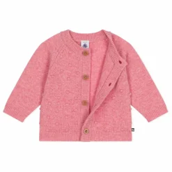 Best Petit Bateau Cardigan Point Fantaisie | Rose
