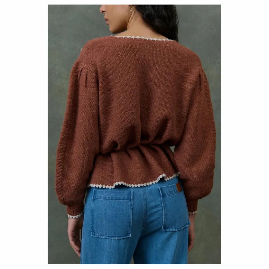 Outlet Cardigan Sandya Fibres Recyclées - Collection Femme | Femme Pulls, Gilets