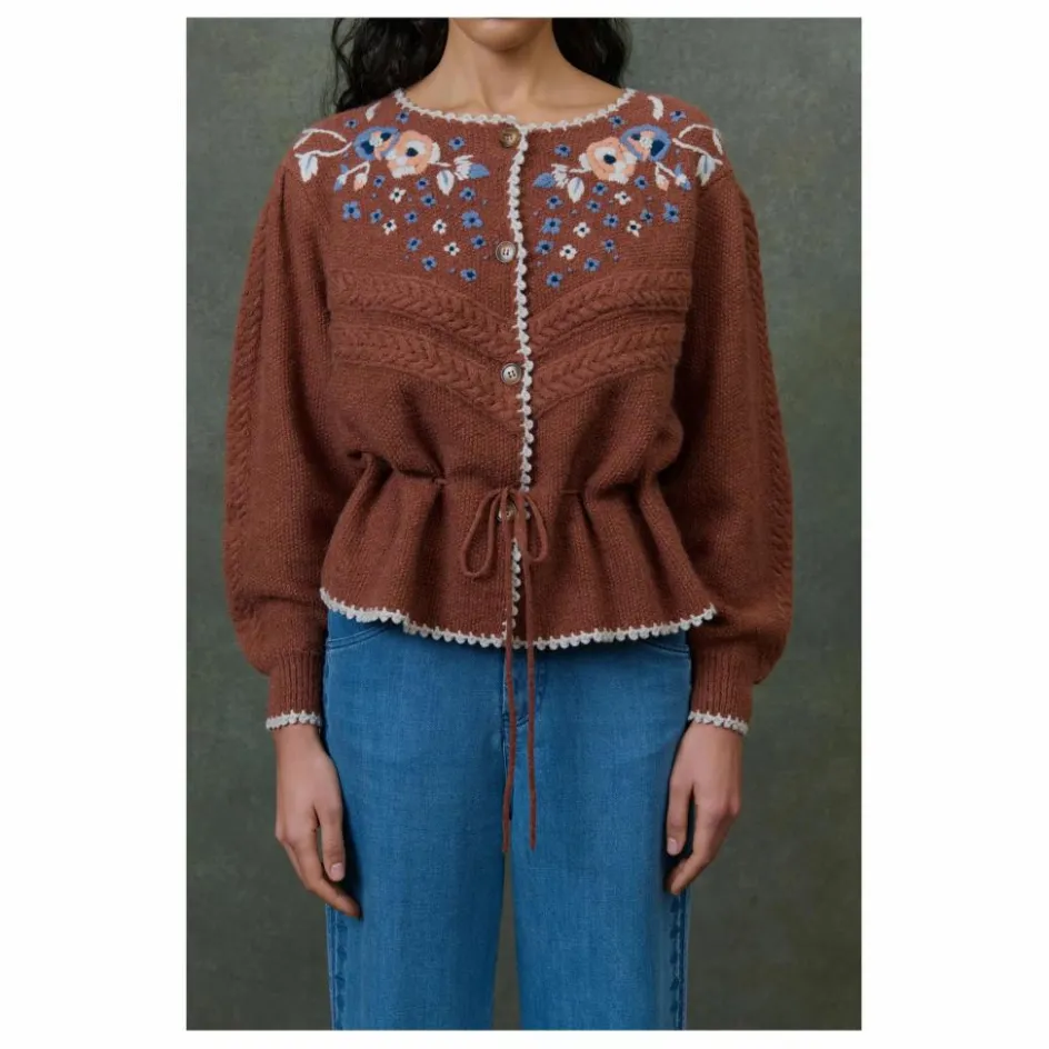 Outlet Cardigan Sandya Fibres Recyclées - Collection Femme | Femme Pulls, Gilets