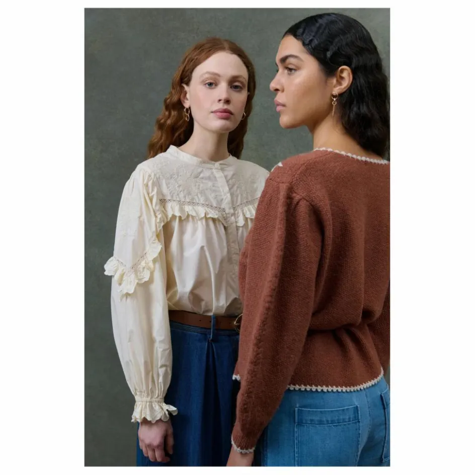 Outlet Cardigan Sandya Fibres Recyclées - Collection Femme | Femme Pulls, Gilets