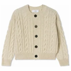 Bompard Cardigan Torsades Cachemire ||Enfant Pulls, Gilets|Pulls, Gilets