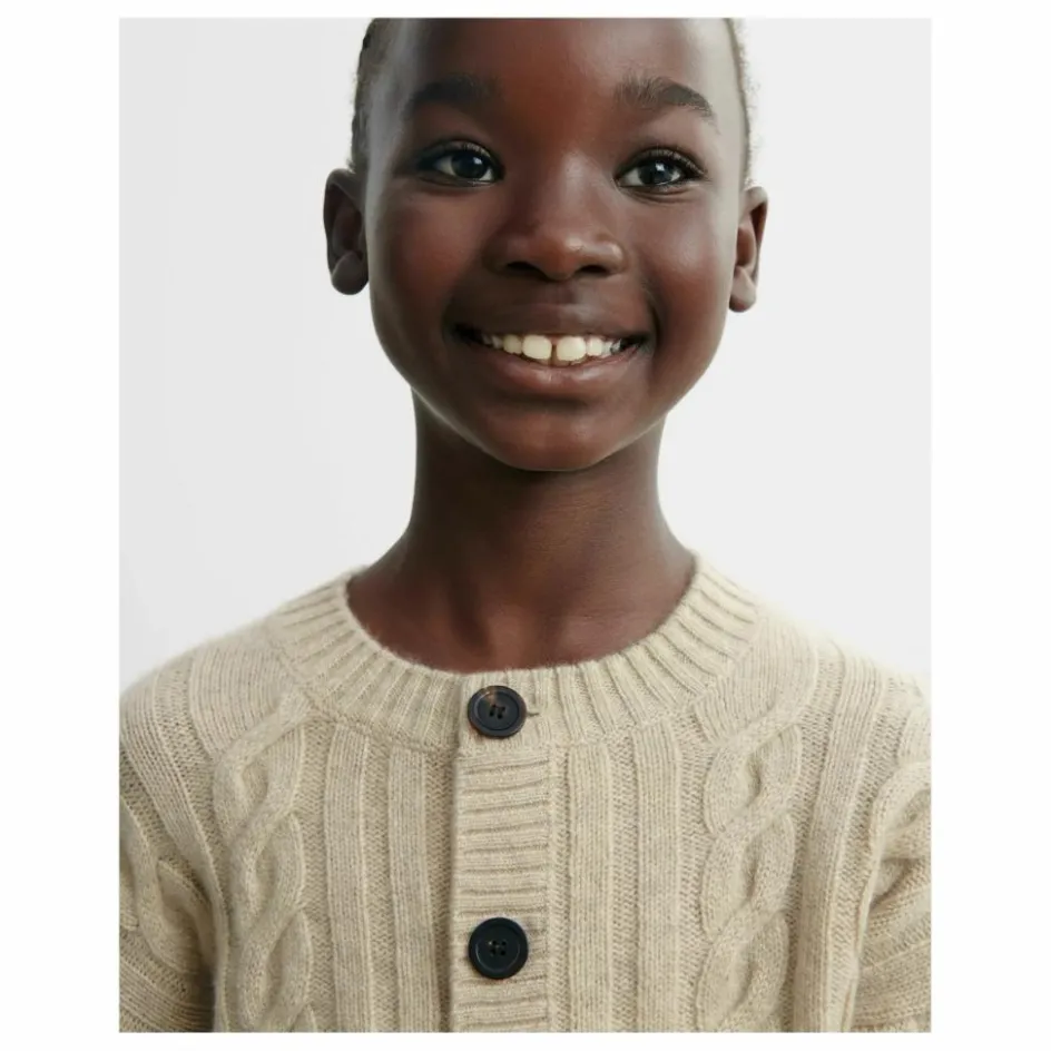 Bompard Cardigan Torsades Cachemire ||Enfant Pulls, Gilets|Pulls, Gilets