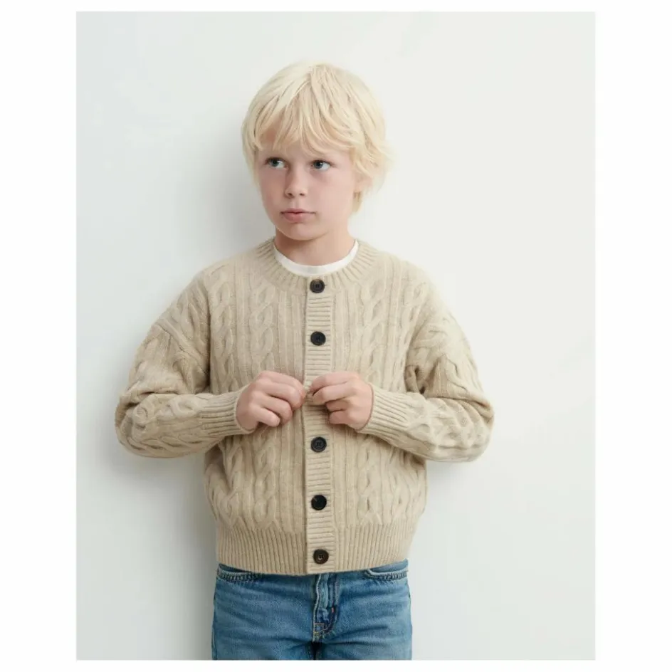 Bompard Cardigan Torsades Cachemire ||Enfant Pulls, Gilets|Pulls, Gilets