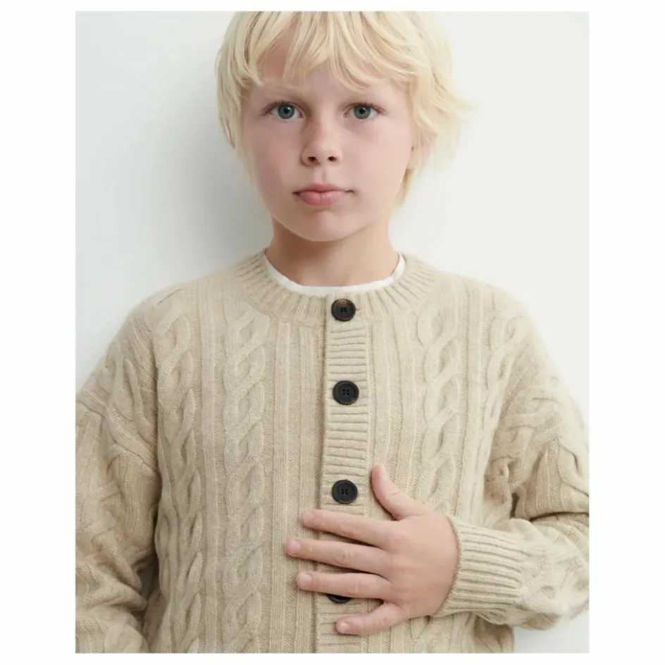 Bompard Cardigan Torsades Cachemire ||Enfant Pulls, Gilets|Pulls, Gilets